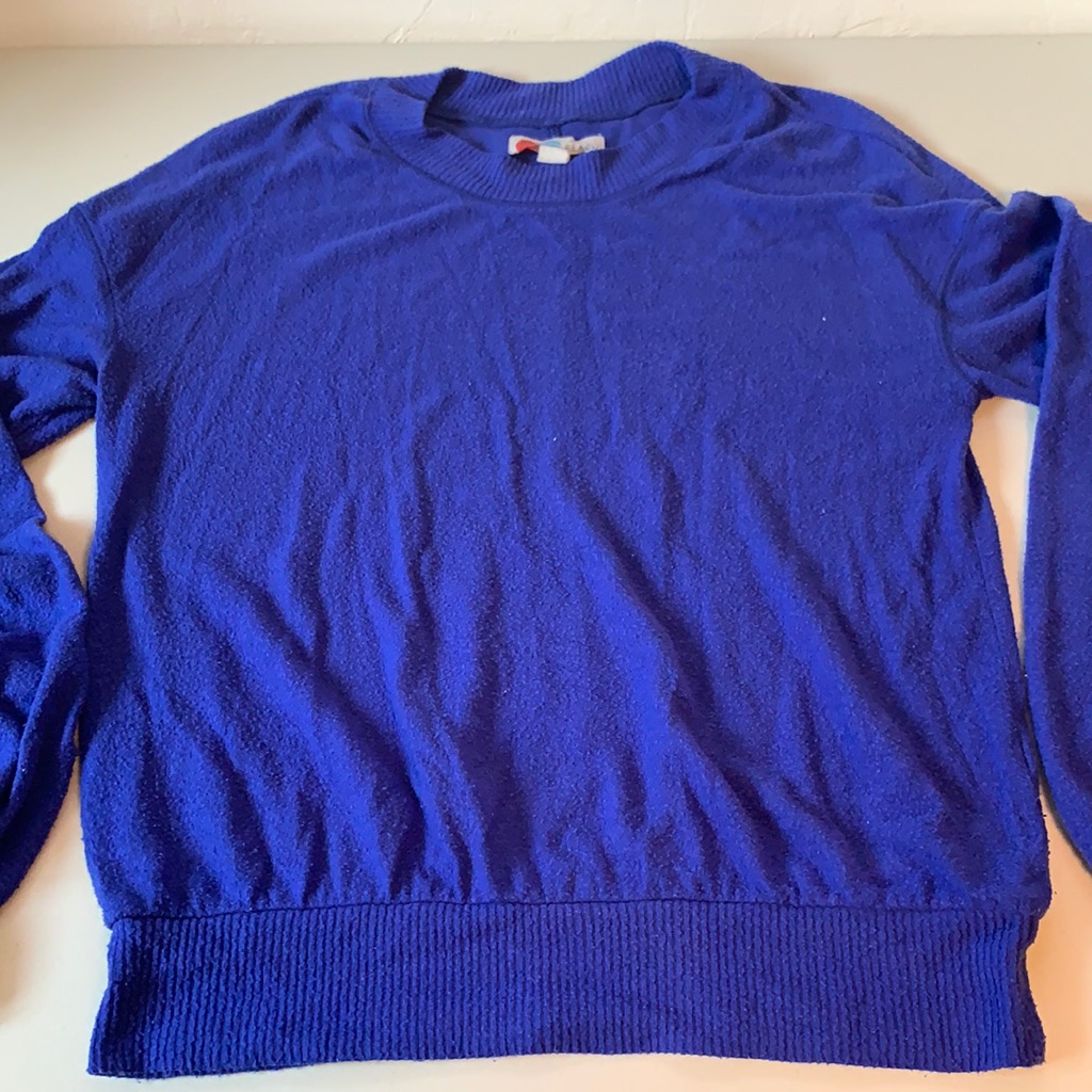 Free People Beach Dolman Sleeve Crew - M